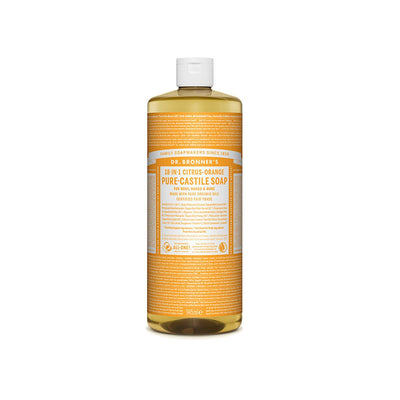 Jabón Líquido Dr Bronner's 18 in 1 Citrus Orange 945 ml