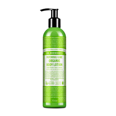 Lotion corporelle Dr Bronner's Patchouli Lime 240 ml