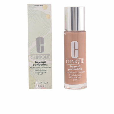 Base de Maquillaje Fluida Clinique Beyond Perfecting Nº 15-Beige 30 ml 2 en 1