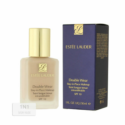 Base de Maquillaje Fluida Estee Lauder Double Wear Stay-in-Place Nº 1N1 Ivory Nude Spf 10 30 ml 30 L