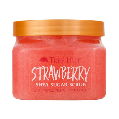 Body Exfoliator Tree Hut   Strawberry Sugar 510 g
