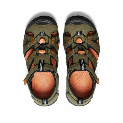 Flip Flops for Children Keen Seacamp II Cnx Olive