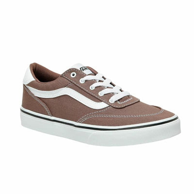 Zapatillas Deportivas Infantiles Vans Brooklyn Ls Cnvs Deept Marrón claro