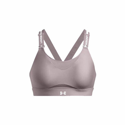 Sujetador Deportivo Under Armour Infinity High Marrón
