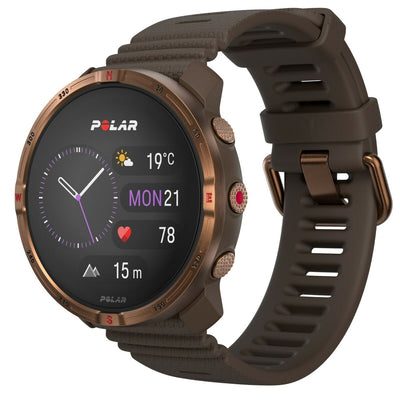 Montre intelligente Polar GRIT X2 Marron