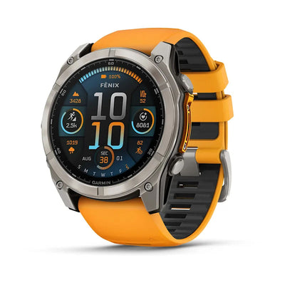 Smartwatch GARMIN 010-02905-11 Black Orange Titanium 1,4