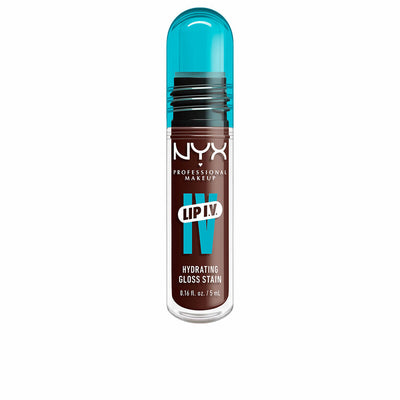 Labial con Brillo NYX LIP IV Nº 05-Moncha Me Wet 5 ml
