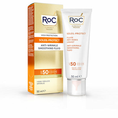 Écran solaire visage Roc Protección Solar Spf 50 50 ml