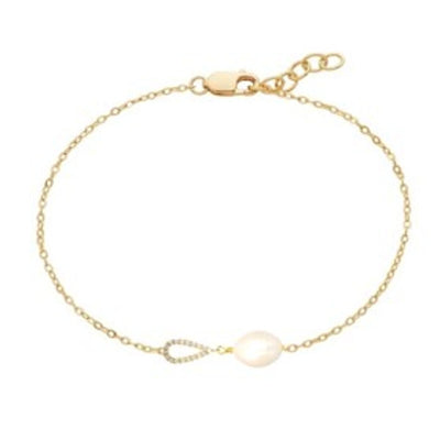 Collar Mujer New Bling 9NB-PRL9B Dorado
