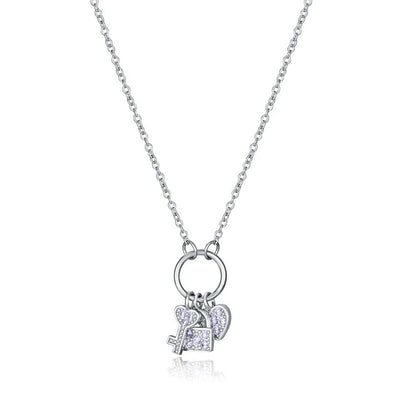 Ladies' Necklace Viceroy 9138C000-30 Silver