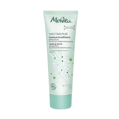Masque exfoliant 2 en 1 Melvita Nectar Puro 75 ml