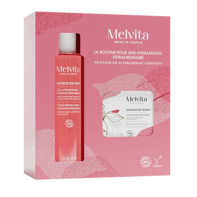 Crema Facial Melvita SOURCE DE ROSES 2 Piezas
