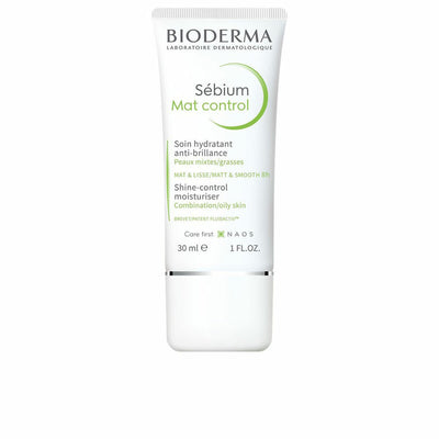 Tratamiento Facial Bioderma Sebium Mat Control Blanco 30 ml Matificante
