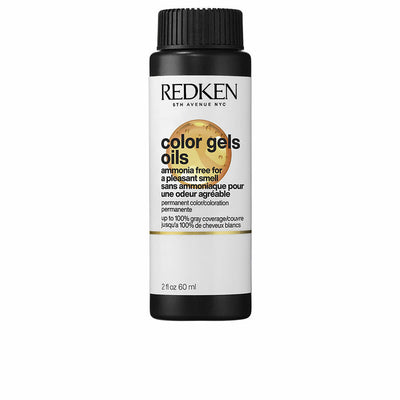 Coloración Permanente Redken COLOR GEL OILS Rubio Platino Nº 10AV-10.12 Nº 10av-10.12 60 Ml X (3 Unidades)