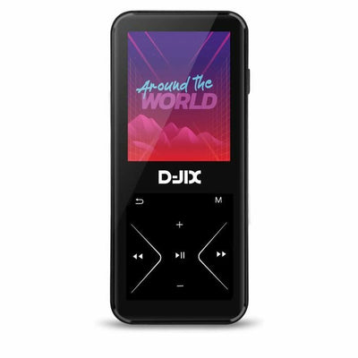 Reproductor MP4 Logicom M500 8 GB Bluetooth 4.2 Negro