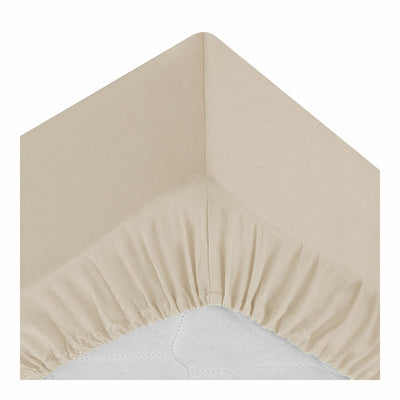 Atmosphera Linen Fitted Sheet (160 x 200 cm)