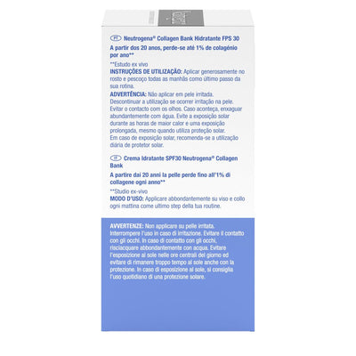 Facial Cream Neutrogena COLLAGEN BANK Spf 30 50 ml