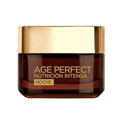 Crema Antiarrugas de Noche L'Oreal Make Up Age Perfect Nutricion Intensa 50 ml