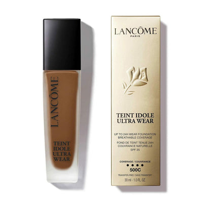 Base de Maquillaje Fluida Lancôme Teint Idole Ultra Wear C Nº 500c Spf 35 30 ml