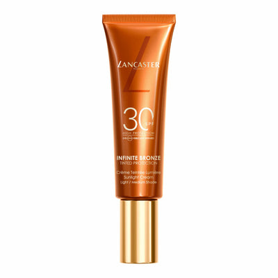 Protector Solar Facial Lancaster Infinite Bronze Light Claro Spf 30 50 ml