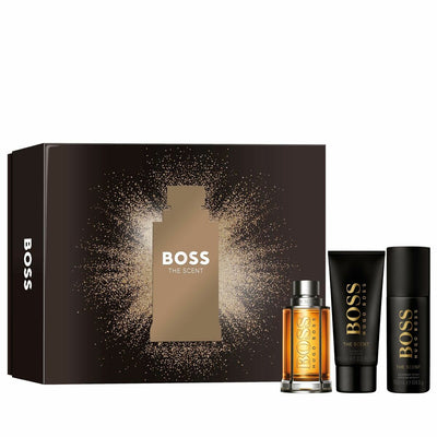 Set de Perfume Hombre Hugo Boss 3 Piezas
