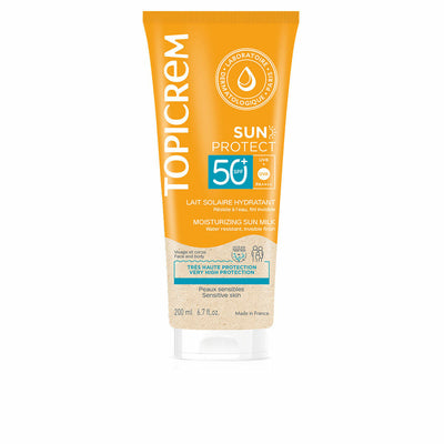 Écran solaire visage Topicrem SUN PROTECT Spf 50 Spf 50+ 200 ml