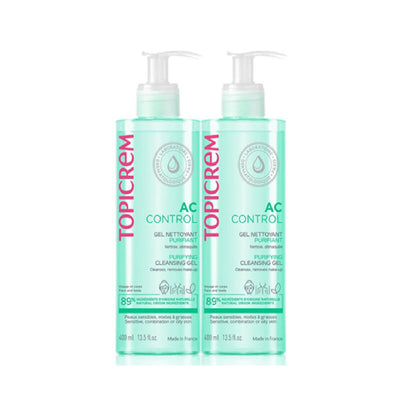 Limpiador Facial Topicrem AC Control 2 x 400 ml