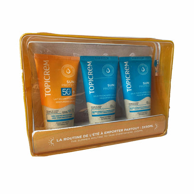 Set de protection solaire Topicrem SUN PROTECT Spf 50 Spf 50+ 3 Pièces