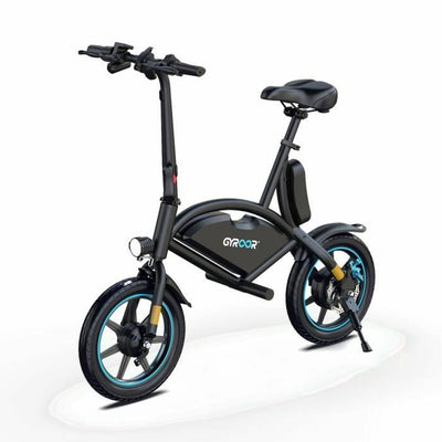 Electric Bike Gyroor Black 350 W 7,8 ah 14