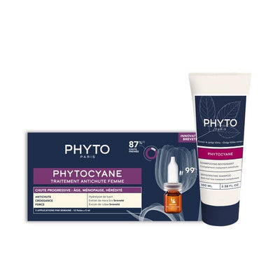 Assortiment pour cheveux Phyto Paris PHYTOCYANE 2 Pièces