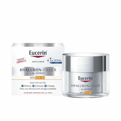 Crema Antiedad de Día Eucerin Hyaluron Filler Spf 30 50 ml