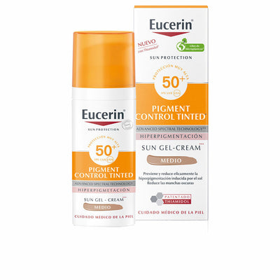 Écran solaire visage Eucerin Sun Protection Medium Spf 50 Spf 50+ 50 ml