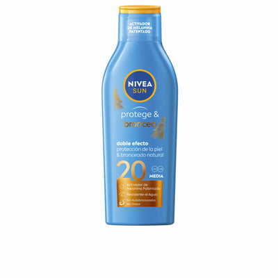 Protecteur Solaire Nivea Sun Broncea Spf 20 200 ml
