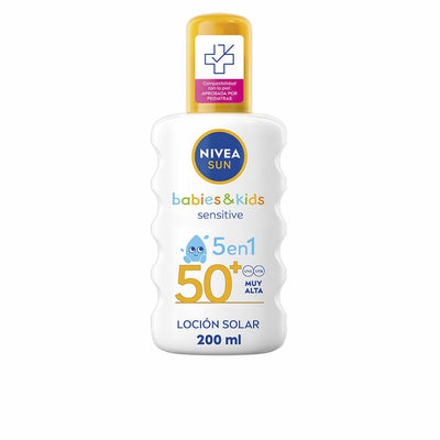 Protecteur Solaire pour enfant Nivea SUN BABIES&KIDS Spf 50+ 200 ml