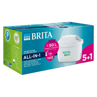 Filtro para Jarra Filtrante Brita MAXTRA Pro (6 Unidades)