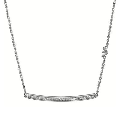 Ladies' Pendant Emporio Armani EG3591040 Silver