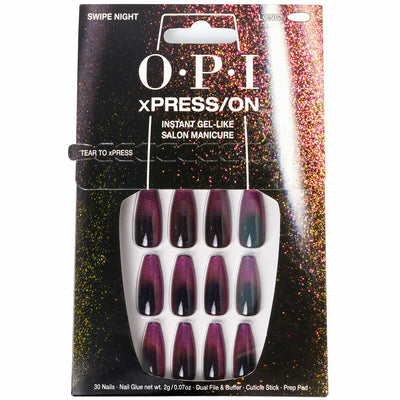 Uñas Postizas Opi #Swipe Night Swipe Night 30 piezas