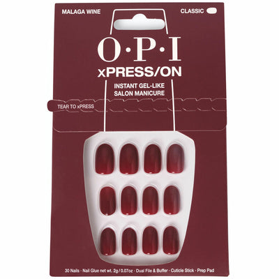 False nails Opi #Malaga Wine Malaga Wine 30 Pieces