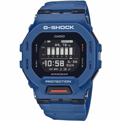 Smartwatch Casio GBD-200-2ER Blue Black Ø 40 mm