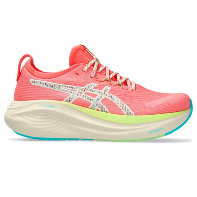Running Shoes for Adults Asics Gel-Nimbus 27 Tr Red Pink
