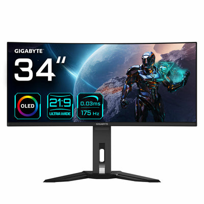 Écran Gigabyte MO34WQC Wide Quad HD 34