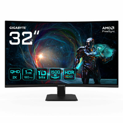 Monitor Gaming Gigabyte 20VM0-GS32QCABM-1EUR Quad HD 31,5