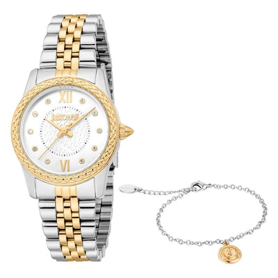 Montre Femme Just Cavalli ANIMALIER SPECIAL PACK + BRACELET Doré (Ø 30 mm)