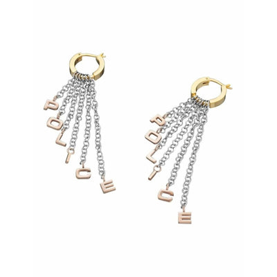 Pendientes Mujer Police PJ25596ESSGRG 5 cm