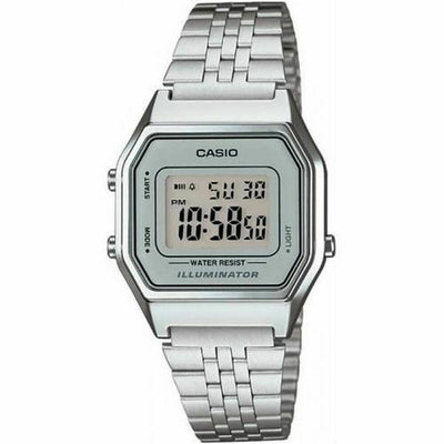 Unisex Watch Casio LA680WEA-7EF Grey Silver (Ø 33 mm)
