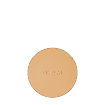 Base de Maquillaje en Polvo Sensai Total Finish Nº TF203 Natural beige Spf 10 11 g Recarga