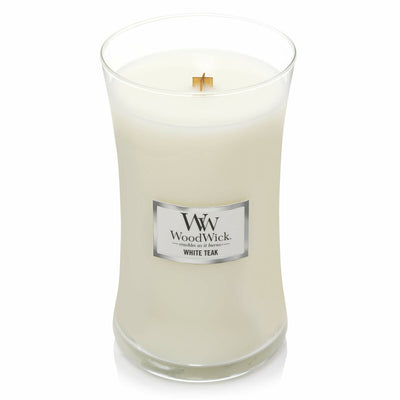 Vela Perfumada Woodwick Core Large White Teak 609 g