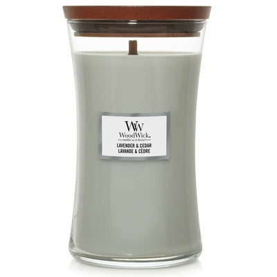 Scented Candle Woodwick Core Large Lavender & Cedar 609 g