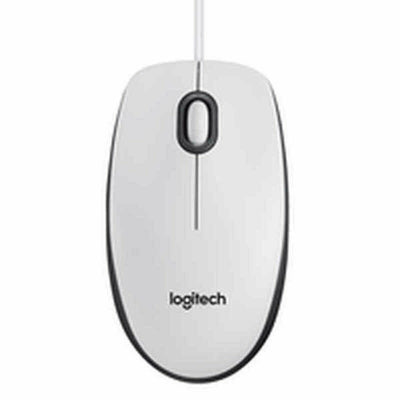 Logitech 910-003360 800 dpi White Monochrome Optical Mouse (1 unit)