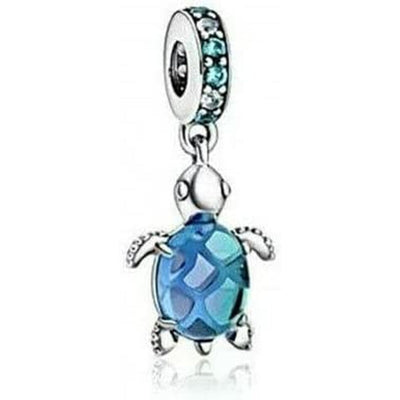 Pendentif Femme Pandora MURANO GLASS SEA TURTLE